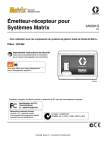 3A0581G - Transceiver for Matrix Systems, French