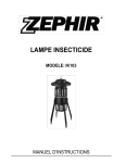 LAMPE INSECTICIDE