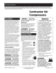 Contractor Air Compressors