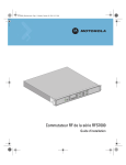 Commutateur RF de la série RFS7000