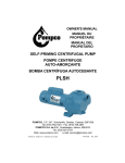 MP pompe centrifuge PLSH - Pompes à eau et pompes à piston
