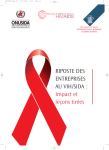 RIPOSTE DES ENTREPRISES AU VIH/SIDA : Impact et