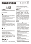 MANUALE ISTRUZIONE