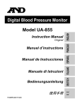 Digital Blood Pressure Monitor Model UA-855