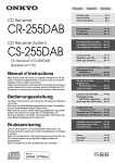 CR-255DAB CS-255DAB