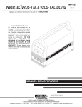 INVERTEC V205-T DC & V205-T AC/DC TIG