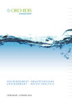 environnement – analyse des eaux environment