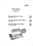 Nicer Dicer Fusion, Set 13 pcs.