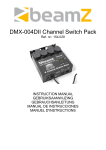 DMX-004DII Channel Switch Pack