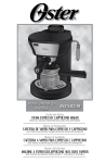 Cafetera para espresso y capuccino BVSTEM3199