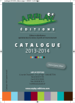 C A T A L O G U E 2013-2014