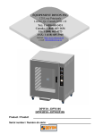 Manuels - Doyon Baking Equipment Inc