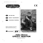 John Deere UTILITY TRACTOR