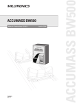 ACCUMASS BW500 - Services