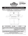 grill au charbon de bois pour l`extérieur manuel d