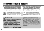 Informations sur la sécurité (suite)