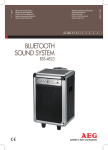 BLUETOOTH SOUND SYSTEM