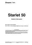 Starlet 50 Modèle d`hélicoptère