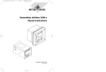 Transmetteur pH/rédox 2050 e Manuel d`instructions