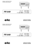 FR 649 - Electrocomponents