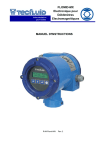 FLOMID-MX Control unit for electromagnetic flowmeters MANUEL D