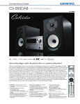 CS-555DAB CD Hi-Fi Mini