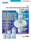 Joint rotatif technologie métal/métal à faible couple Série MQR