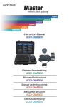 Instruction Manual ACCU-CHARGE II Gebrauchsanweisung ACCU