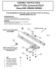 Reese Trailer Hitches Installation Instructions