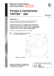 309303n , Pompe à membranes TRITON 308