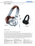 ES-CTI300 Casque supra-auriculaire