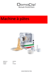 Machine à pâtes