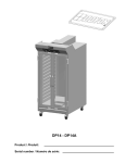 DP14 - DP14A - Doyon Baking Equipment Inc