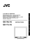 GD-19L1G INSTRUCTIONS GD-17L1G