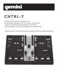 CNTRL-7 Manual - MCM Electronics