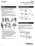 THR140-F Thermostat programmable électronique