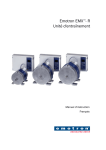 Emotron EMX™- R Unité d`entraînement