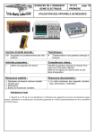 SCIENCES DE L`INGENIEUR GENIE ELECTRIQUE TP N°4 page 1