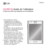 LG-E617g Guide de l`utilisateur