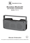 Boombox Bluetooth® - Innovative Technology