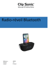 Radio-réveil Bluetooth