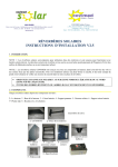 réverbères solaires instructions d`installation v2.5