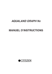 AQUALAND GRAPH Nx MANUEL D`INSTRUCTIONS