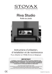 Riva Studio Freestanding Guide Installation