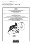 Operator`s and Safety Manual Manuel d`instructions et de