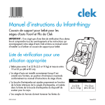 Manuel d`instructions du Infant-thingy