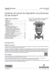 Système de vanne de régulation et actionneur GX de Fisherr