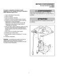 AVERTISSEMENT VERTISSEMENT ATTENTION