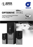 Optidrive HVAC User Guide (French) V1.01