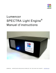 Lumencor SPECTRA Light Engine Manuel d`instructions